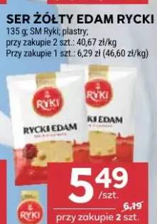 Ser żółty Edam Ryki