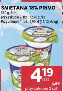 Śmietana 18% Primo