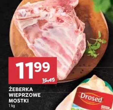 Żeberka wieprzowe mostki