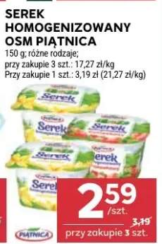 Serek homogenizowany osm piątnica