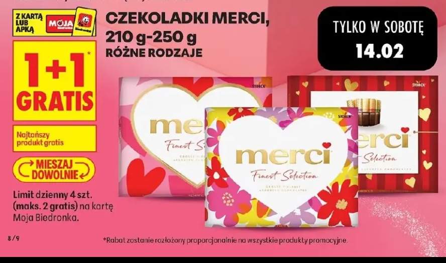 Czekoladki Finest Selection 1+1 gratis