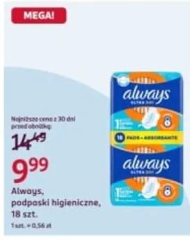 Podpaski higieniczne