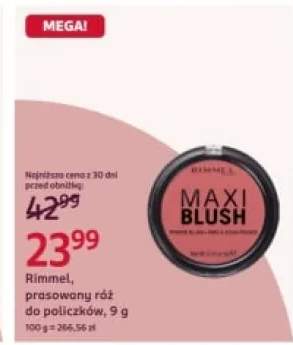 Prasowany róż do policzków