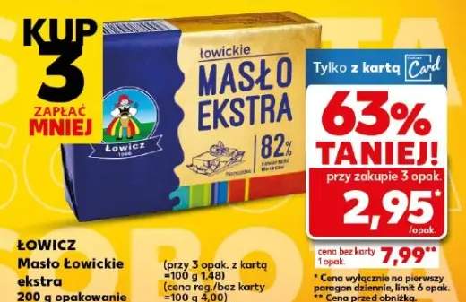 Masło Łowickie ekstra