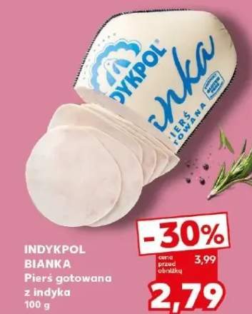 Pierś gotowana z indyka