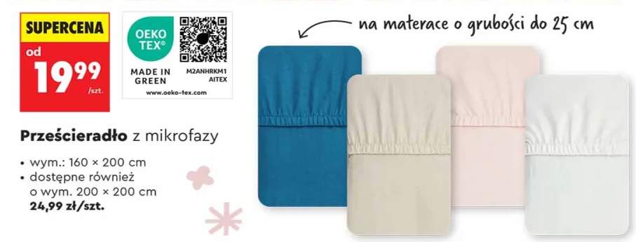 Prześcieradło z mikrofazy