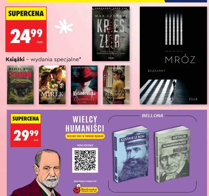 Książka Gustave Le Bon Wielcy Humaniści