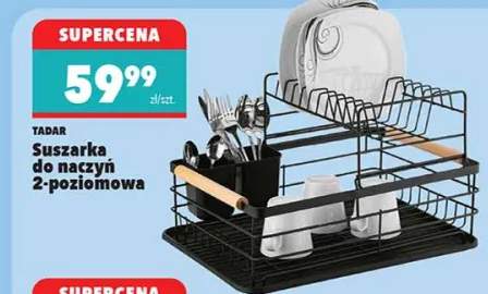 Suszarka do naczyń 2-poziomowa