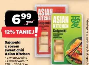 Sajgonki z sosem sweet chili z wieprzowinią z warzywami