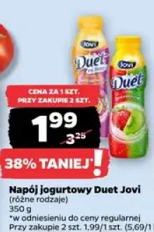 Napój jogurtowy Duet Jovi (różne rodzaje)