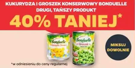 Kukurydza i groszek konserwowy