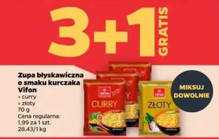 Zupa błyskawiczna o smaku kurczaka złoty