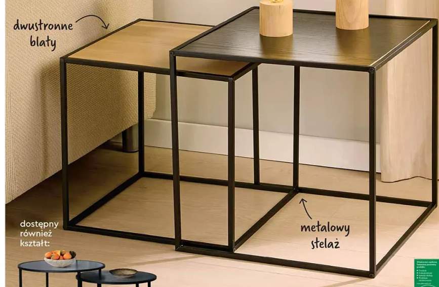 Zestaw stolików kawowych