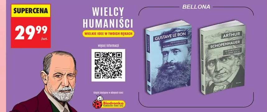 Książka Gustave Le Bon Wielcy Humaniści