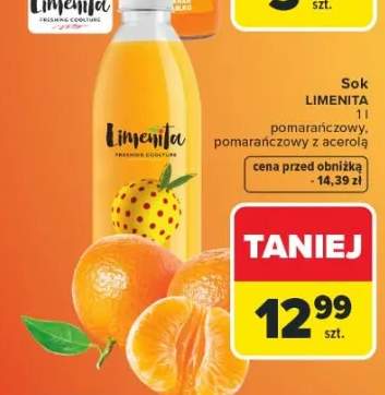 Sok LИМЕНITA pomarańczowy