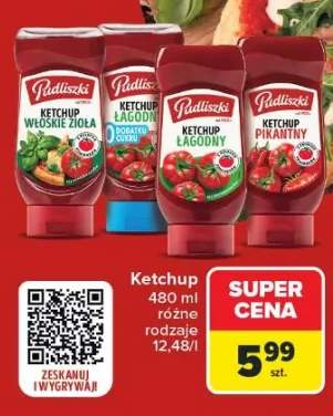 Ketchup różne rodzaje