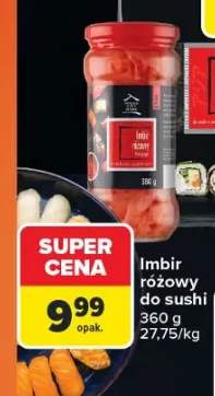 Imbir różowy do sushi