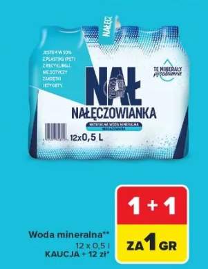 Woda mineralna niegazowana