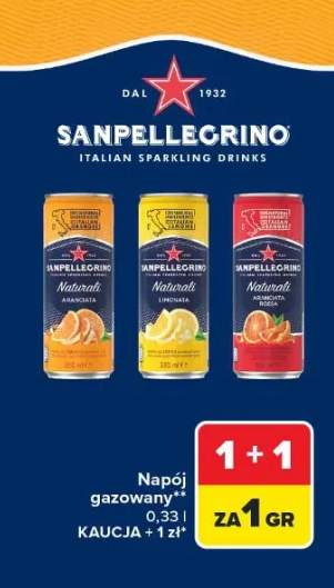 Napój gazowany Naturali aranciata 330ml