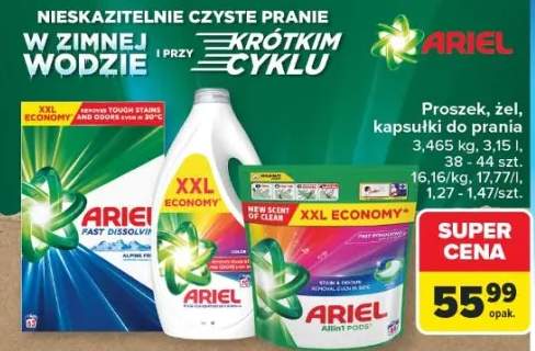 Proszek, żel, kapsułki do prania