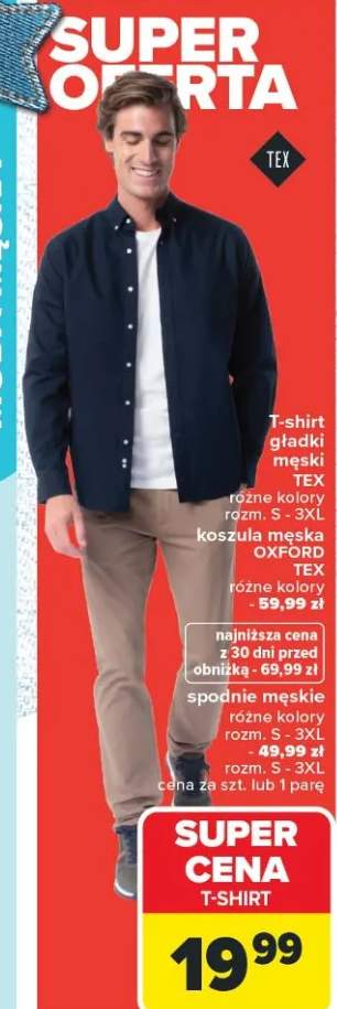 Spodnie męskie różne kolory