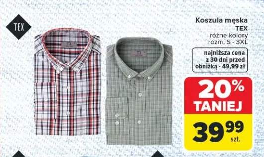 Koszula męska różne kolory