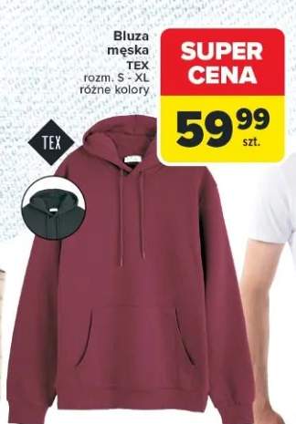 Bluza męska z kapturem