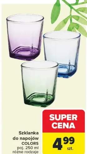 Szklanka do napojów różne rodzaje