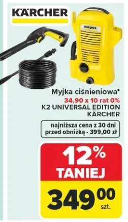 Myjka ciśnieniowa 34,90 x 10 rat 0% K2 UNIVERSAL EDITION