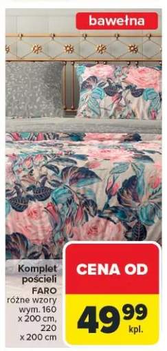 Komplet pościeli Faro różne wzory wym. 160 x 200 cm, 220 x 200 cm