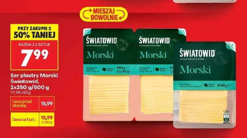 Ser plastry Morski