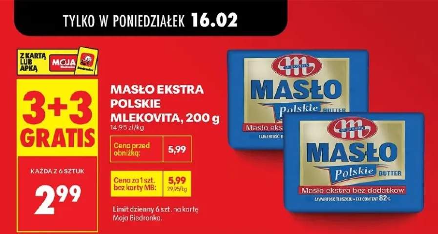 Masło ekstra polskie