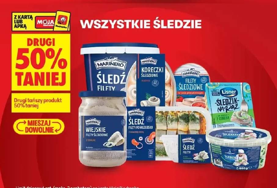 Wszystkie śledzie DRUGIE -50%