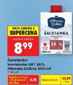 Śmietanka kremówka UHT 36%