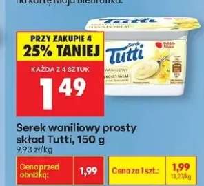 Serek waniliowy prosty skład