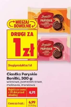 Ciastka Paryskie wiśniowe