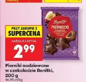 Pierniki nadziewane w czekoladzie