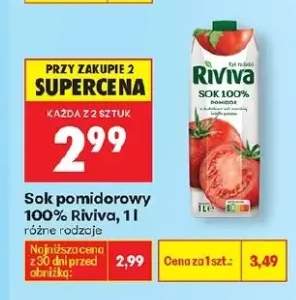 Sok pomidorowy 100% różne rodzaje