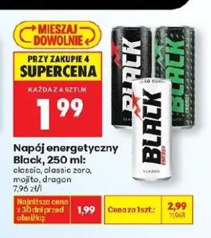Napój energetyczny Black classic