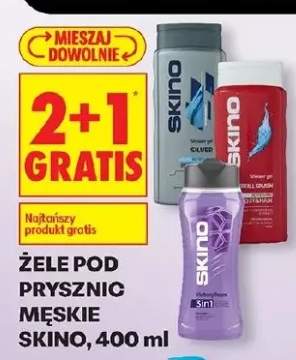 Żel pod prysznic męski Silver