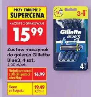Zestaw maszynек do golenia Blue3 Plus