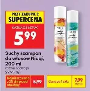 Suchy szampon do włosów różne rodzaje