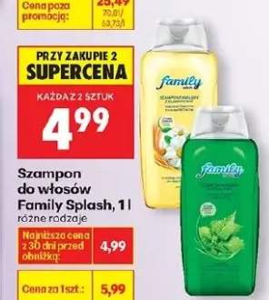 Szampon do włosów Splash różne rodzaje