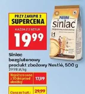 Kaszka bezglutenowy produkt zbożowy Sinlac