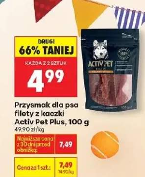 Przysmak dla psa filety z kaczki