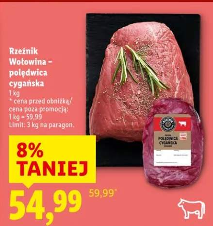 Wołowina - polędwica cygańska