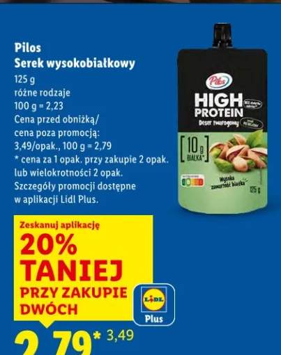 Serek wysokobiałkowy różne rodzaje