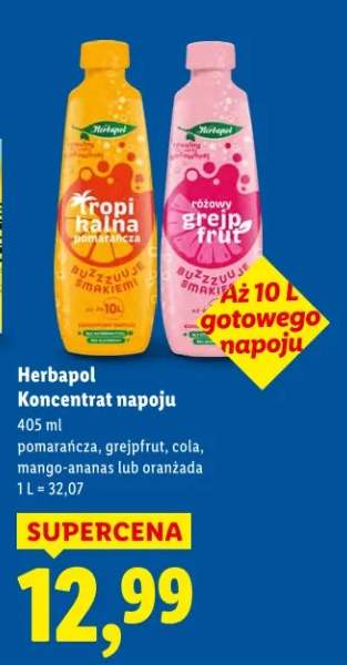 Koncentrat napoju pomarańcza