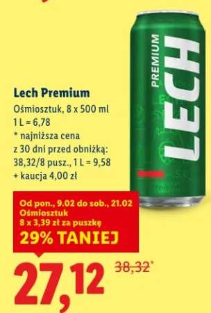 Piwo Lech Premium