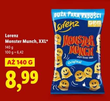 Chrupki Lorenz Monster Munch, XXL